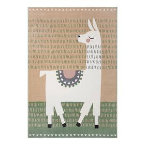 Kinderläufer Alpaca Dolly Polypropylen-Heatset - Braun / Grün