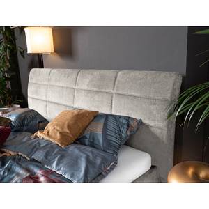 Gestoffeerd bed Karla Stof TCM: 39 stone grey - 160 x 200cm - H2 zacht