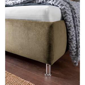 Gestoffeerd bed Karla Stof TCM: 149 beige grey - 180 x 200cm - Tweepersoonsmatras H2/H3