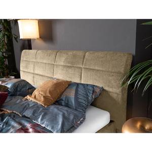 Lit capitonné Karla Tissu TCM: 149 beige grey - 180 x 200cm - D3 medium