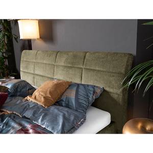 Gestoffeerd bed Karla Stof TCM: 373 brown olive - 180 x 200cm - H3 medium