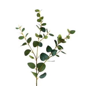 Eukalyptus Zweig FLORISTA Polyester PVC - Dunkelgrün