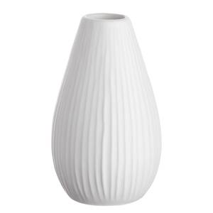 Keramikvase RIFFLE II Keramik - Weiß