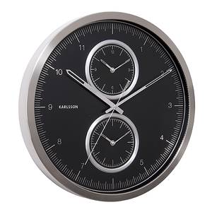 Horloge murale Multiple Time Fer - Noir