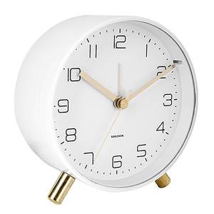 Horloge Lofty Metal Fer - Blanc