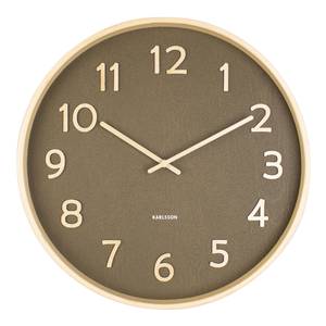 Horloge murale Pure Medium Tilleul - Menthe