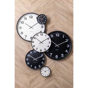 Horloge murale New Classic Fer / Bois - Blanc