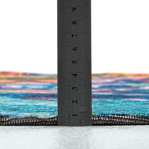Kurzflorteppich Keitum 006 II Polyester / Baumwolle - Mehrfarbig - Durchmesser: 160 cm