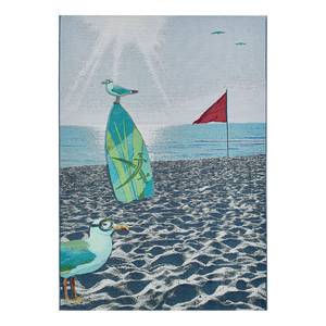 In-/ Outdoorteppich Rantum Beach 021 Kunstfaser - Mehrfarbig - 190 x 290 cm