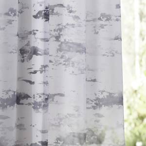 Gordijn Claude polyester - wit/grijs - 135 x 175 cm