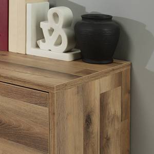 Sideboard Rye Stabeiche Dekor/Weiß matt