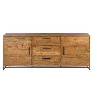 Buffet Woodson Acacia Marron clair - Largeur : 200 cm