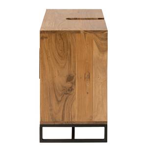 Mobile base per lavabo Woodson Acacia massello/ferro - Acacia Marrone chiaro