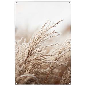 Affiche extérieur Herbe PVC - Beige