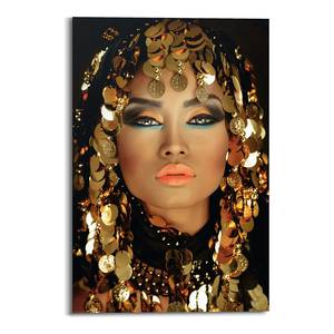 Afbeelding Vrouw Goud papier - goudkleurig