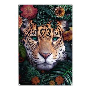 Outdoor-Poster Leopard PVC - Mehrfarbig