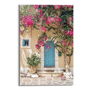 Wandbild Griechenland Papier - Mehrfarbig