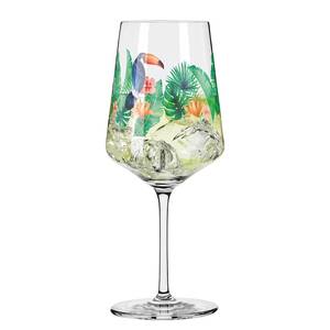 Bicchiere da aperitivo Sommertau III Cristallo - Verde / Blu / Arancione