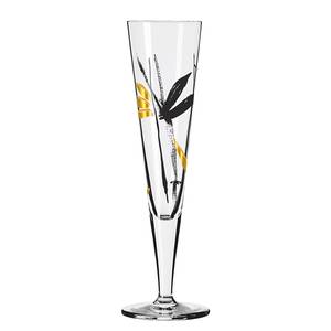 Champagneglas Goldnacht IV kristalglas - goudkleurig/zwart