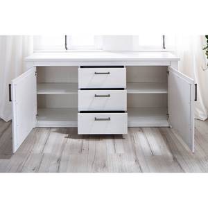 Dressoir Georgia witte pijnboomhouten look