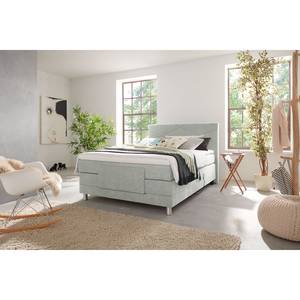 Letto boxspring Talea Ciniglia TBS: 69 grigio agata - 120 x 200cm - H2