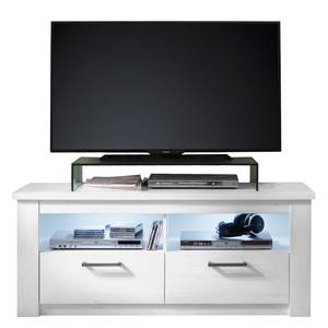 Tv-meubel Georgia witte pijnboomhouten look