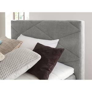 Boxspringbett Talea Ciniglia TBS: 39 Grigio argento - 120 x 200cm - H2