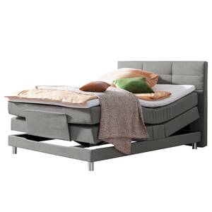 Boxspringbett Matea Ciniglia TBS: 39 Grigio argento - 90 x 200cm