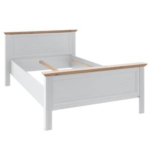 Bedframe Jasmund Witte pijnboomhouten look - 140 x 200cm