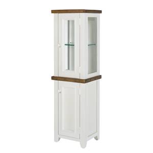 Armoire midi Balignton Pin massif - Blanc