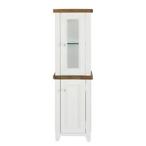 Armoire midi Balignton Pin massif - Blanc