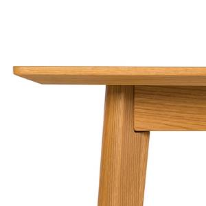 Table HANCK Plaqué bois - Chêne - Sans fonction