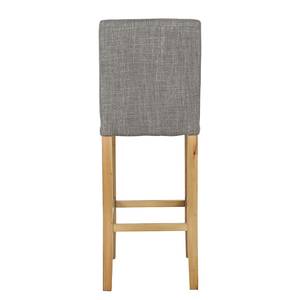 Chaises de bar Nello - Lot de 2 Gris