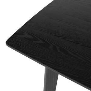 Table HANCK Plaqué bois - Chêne noir - Sans fonction