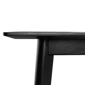 Table HANCK Plaqué bois - Chêne noir - Sans fonction