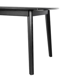 Table HANCK Plaqué bois - Chêne noir - Sans fonction