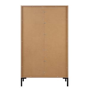 Credenza Brochet Effetto rovere / Nero