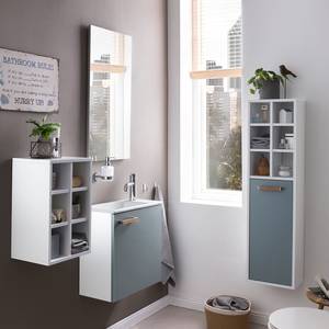 Armoire de salle de bain Frida Gris bleu