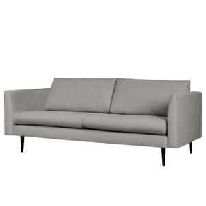 3-Sitzer Sofa Kayena Webstoff Inas: Platin - Schwarz