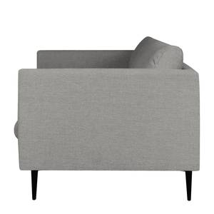 3-Sitzer Sofa Kayena Webstoff Inas: Platin - Schwarz