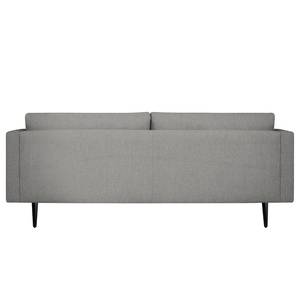 3-Sitzer Sofa Kayena Webstoff Inas: Platin - Schwarz