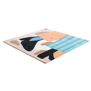 Tapis Bings Bings Do a little dance Laine vierge - Multicolore - 110 x 110 cm