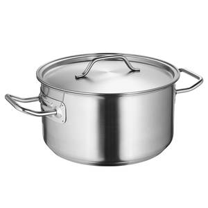 Edelstahltopf SOUL COOKING Edelstahl - Silber - Durchmesser: 22 cm