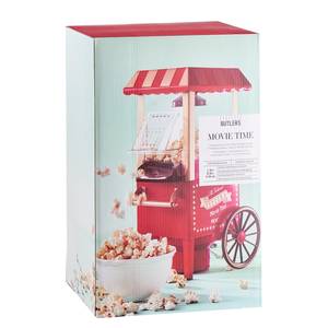 Popcornmaschine MOVIE TIME Kunststoff - Rot
