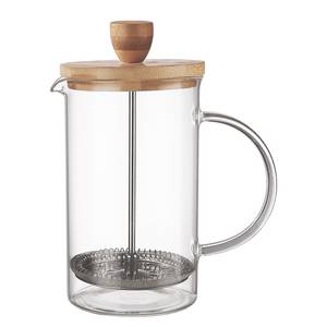 Cafetière BLACK BEAUTY Acacia / Aluminium - Marron clair