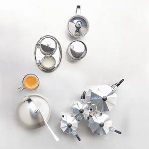 Kaffeebereiter ESPERTO Aluminium - Silber