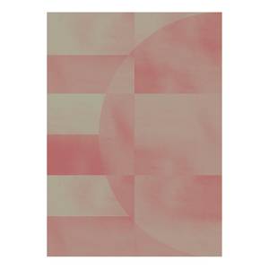 Fotobehang Box vlies - roze/groen