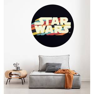 Fotomurale Star Wars Typeface Tessuto non tessuto - Multicolore