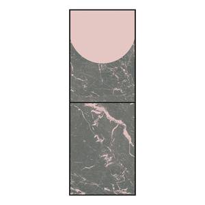 Fotomurale Medium Tessuto non tessuto - Rosa / Grigio