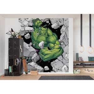 Fotomurale Hulk Breaker Tessuto non tessuto - Verde / Nero